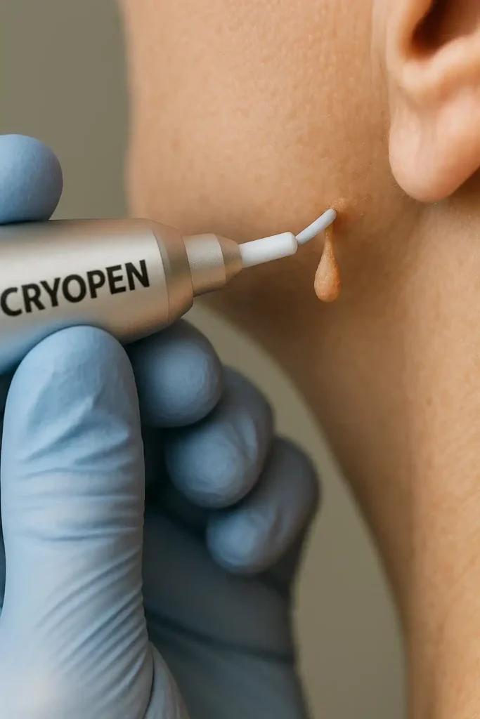 Cryopen for skin tags removal Salisbury speak to our team today!