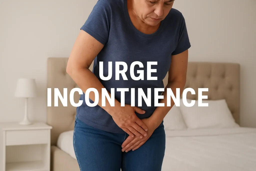 how to manage urge incontinence Salisbury symptoms