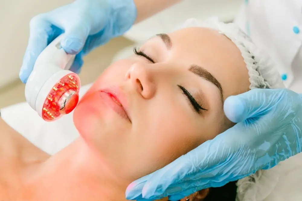 woman having non-surgical Morph8 treatment Salisbury