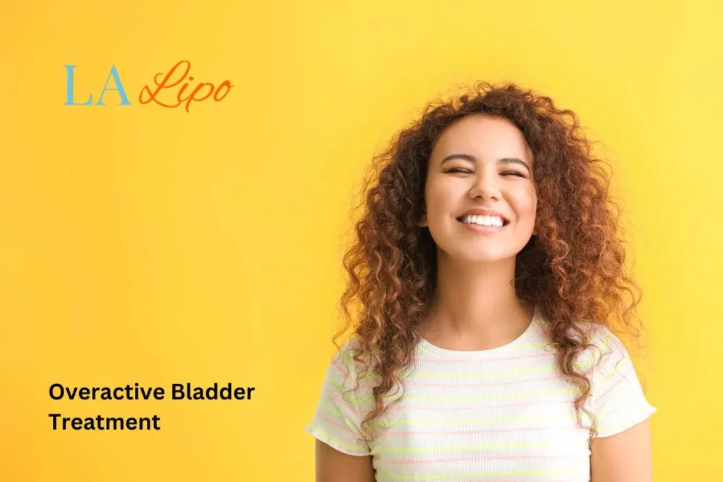 woman smiling about overactive bladder treatment Salisbury solutions