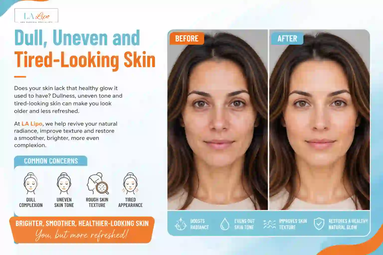 Sign #5: Dull, Uneven and Tired-Looking Skin Salisbury