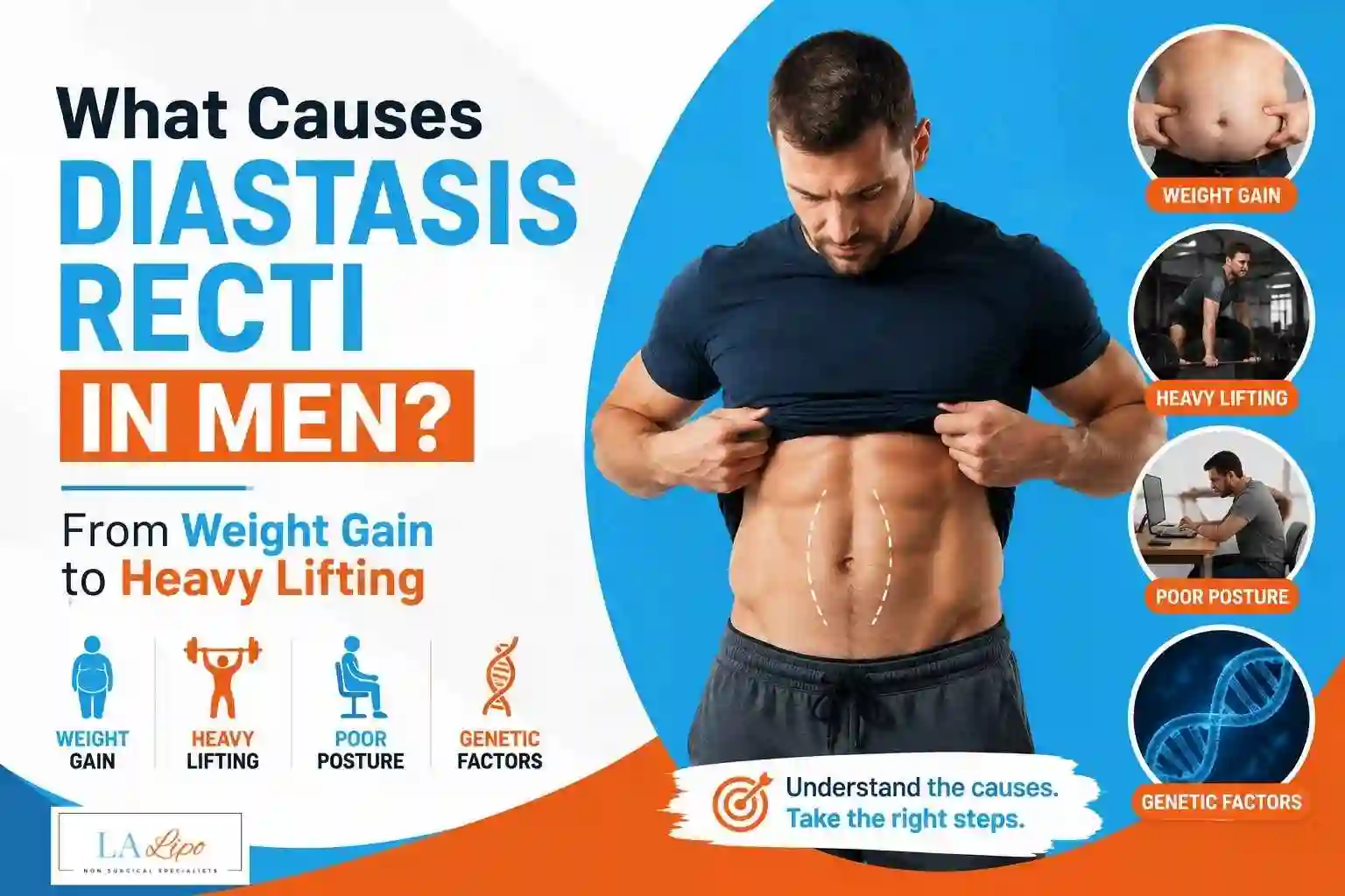 What Causes Diastasis Recti in Men? From Weight Gain to Heavy Lifting Salisbury